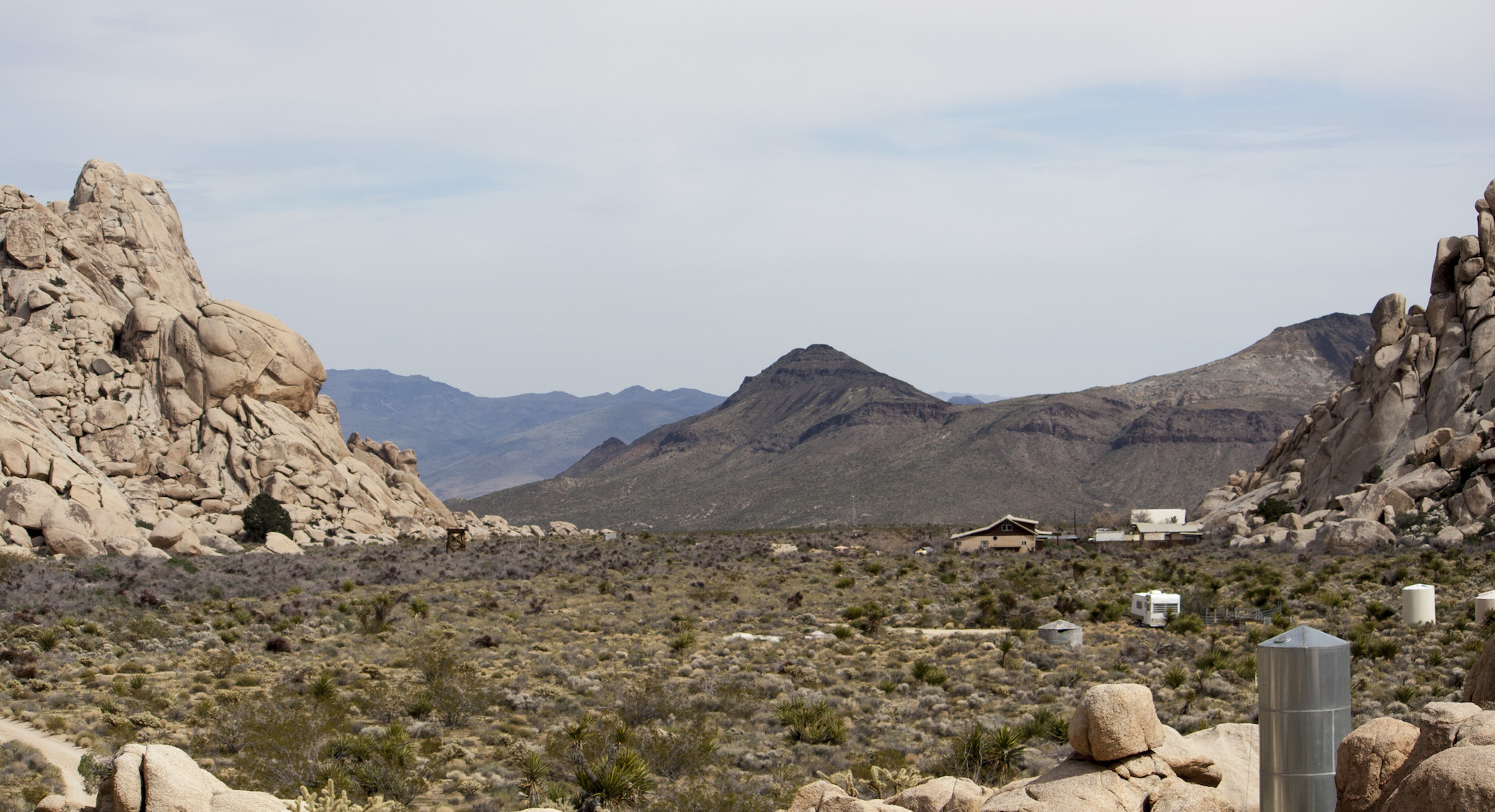 A view of the Sweeny Granite Mountain Desert Center